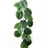 Фикус Умбеллата ветка ампельная (лиана) иск. крупнолистная 20 листов Н140см зеленая