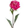 Пион 10Dx68H темно-розовый искусственный цветок
