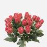 Букет из красных искусственных роз Джой  68H (25шт.)