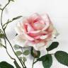 Букет из плетистых роз Диана в наборе 5 шт. нежно-розовые искусственные цветы для декора Н75 см