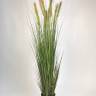 Лисий хвост 150H искусственная высокая трава в кашпо (пластиковое)