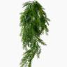 Аспарагус Шпренгера ампельный зеленый 3 ветки Н105 см искусственный
