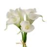 Букет из искусственных калл 35H белый (6 цветков)