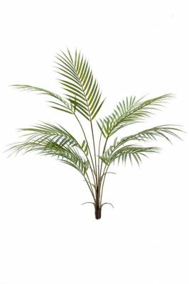 Пальма искусственная Хамедорея 85Н зеленая без кашпо