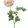 Ранункулюс (Лютик) искусственный цветок розовый, D10 H53 см