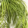 Пальма Хамедорея ветка с листьями ампельная искусственная 9 веток зелёная Н85 см