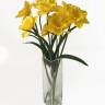 Нарцисс жёлтый 2 цветка искусственный Н46 см