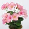 Петуния 25H нежно-розовая (искусственный куст 14 цветков)