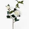 Камелия Японская в наборе 7 шт. белые искусственные цветы для декора Н86 см   