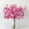 Букет из розовых искусственных цветов Латирусов H50 см