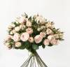 Розы чайные букет из искусственных цветов H60 см