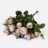 Роза чайная кустовая ПЕГГИ набор 5 шт. нежно-розовые искусственные цветы для декора Н60 см   