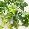 Лиана лиственная искусственная зелёная Н180см