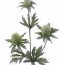 Чертополох искусственный цветок 40H зеленый (3 цветка)