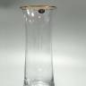 Стеклянная ваза Богемия Н 25см D 10см