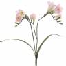 Фрезия искусственный цветок 63H розовый (10 цветков + 9 бутонов)