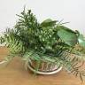 Композиция интерьерная из искусственных растений «Корзиночка с зеленью»