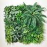 Фитостена из искусственных растений «Джунгли» 1м2					 