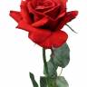 Роза Королевская 14Dx67Н красная искусственная