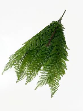 Папоротник лесной искусственный сочно-зеленый 9 листов H90 см