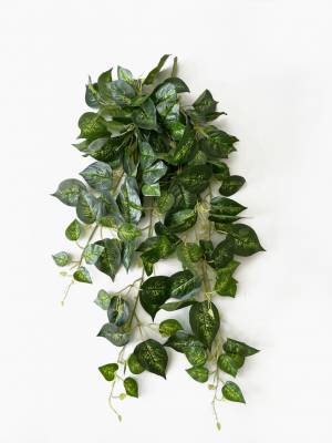 Филодендрон ампельные куст искусственный 7веток зелено-салатовый Н100см