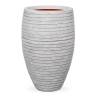 Кашпо CAPI Nature Vase Elegant Deluxe Low Row 29Dx60H Ивори