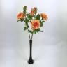 Букет из 3-х искусственных роз Роби оранжевые Н47 см