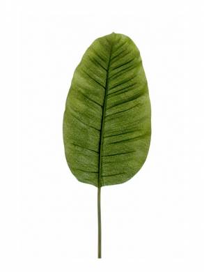 Лист банана искусственный зеленый Н92 см