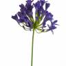 Агапантус искусственный цветок для декора 75H голубой