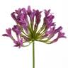 Агапантус искусственный цветок для декора 75H фиолетовый