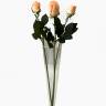 Букет из персиковых искусственных роз Джой  68H (25шт)