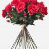 Букет из красных искусственных роз Элизабет 85H (25шт)