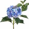 Гортензия "Jumbo" искусственный цветок 25Dx105H голубой (14 листов)