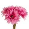 Букет из искусственных Гербер 27H розовый (5 цветков)
