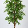 Дуб искусственное дерево с желудями, ствол натуральный Н210 см