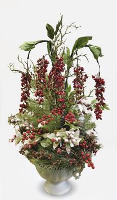 Новогодняя композиция из искусственных растений «Лесная сказка - 1» 