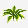 Сансевиерия Тещин язык искусственное растение 11 листов Д50 Н48 см
