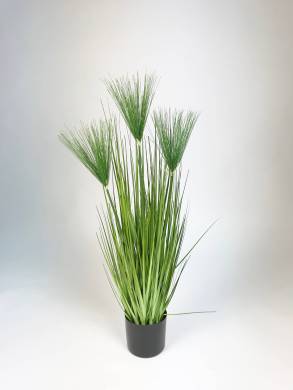 Искусственная трава для декора Осока с циперусом Хаспан 75Н зеленый