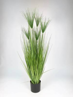 Трава искусственная декоративная для интерьера Осока с циперусом Хаспан 125Н