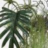 Фитопанно из искусственных растений на коряге "ДЖУНГЛИ" L140 H160