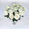 Букет из искусственных белых роз «Иоланта»