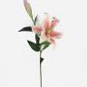 Лилия тигровая искусственная real-touch 90H бело-розовая (цветок D20см)