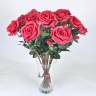 Букет из искусственных красных роз «Кармэн»