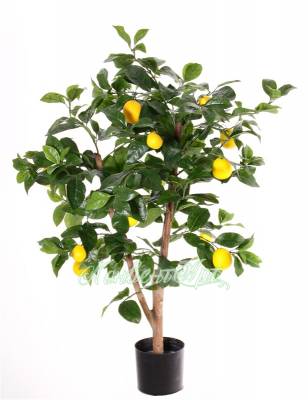 Лимонное дерево 85H (13 плодов) искусственное
