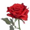 Роза красная Королевская искусственная 14D х Н31 см 