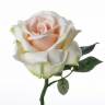 Роза Королевская искусственная  цвет лайм 14Dх Н31 см 
