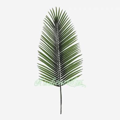 Лист пальмы Хамедореи искусственный Н92 см