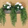 Искусственные цветы в кашпо (Фито модуль) «Весенний балкон» (вставка-модуль L0,8 H10 W15)