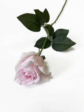Роза КАРОЛИНА нежно-розовая искусственная D7 Н65 см